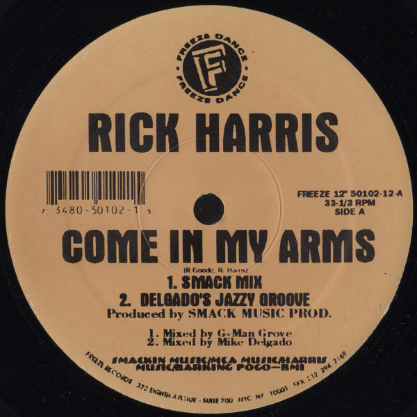 Rick Harris - Come In My Arms | Freeze Dance (50102-12) - main Rick Harris - Come In My Arms | Freeze Dance (50102-12) - main