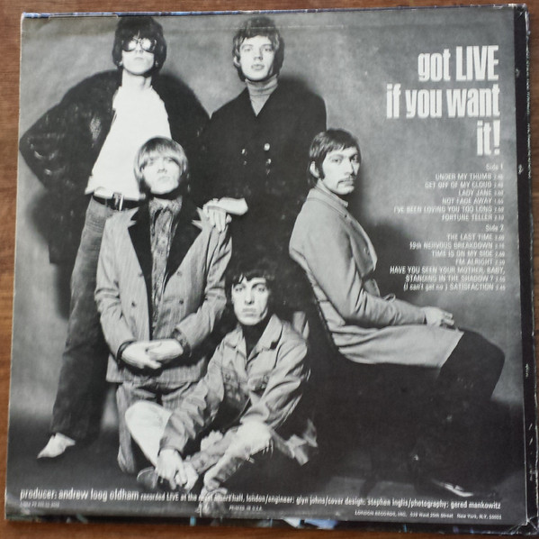 The Rolling Stones - Got Live If You Want It! | London Records (LL 3493) - 2 The Rolling Stones - Got Live If You Want It! | London Records (LL 3493) - 2