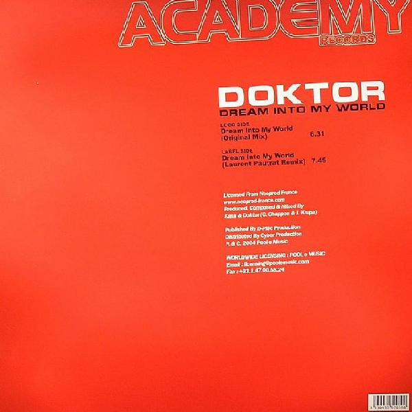 Doktor - Dream Into My World | Academy Records (Academy 012) - 2 Doktor - Dream Into My World | Academy Records (Academy 012) - 2
