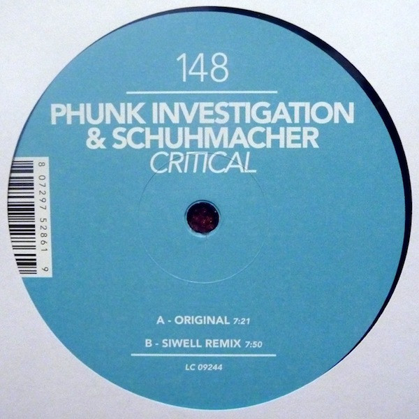 Phunk Investigation & Schuhmacher - Critical | Great Stuff Recordings (GSR148) - main Phunk Investigation & Schuhmacher - Critical | Great Stuff Recordings (GSR148) - main