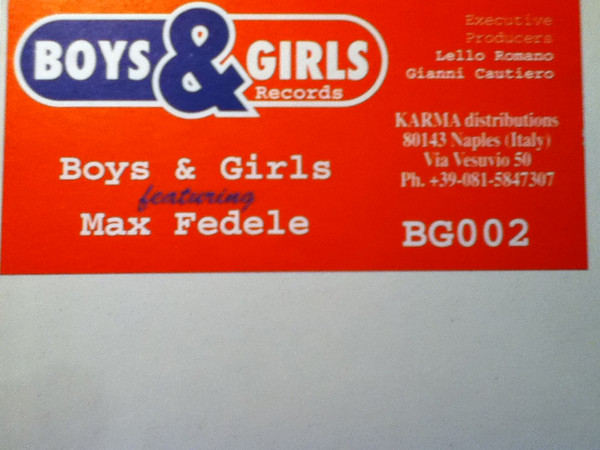 Boys & Girls Featuring Max Fedele - Guitar Experience | Boys & Girls Records (BG002) - 2