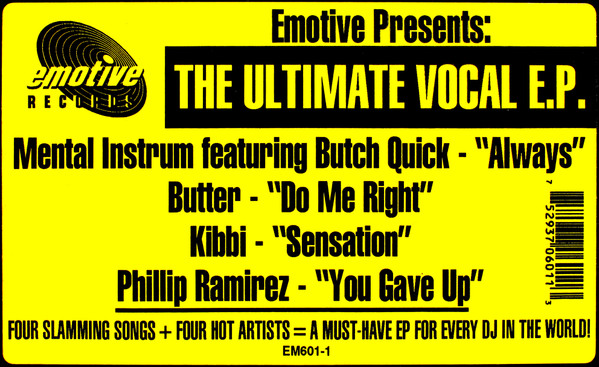 The Ultimate Vocal E.P.