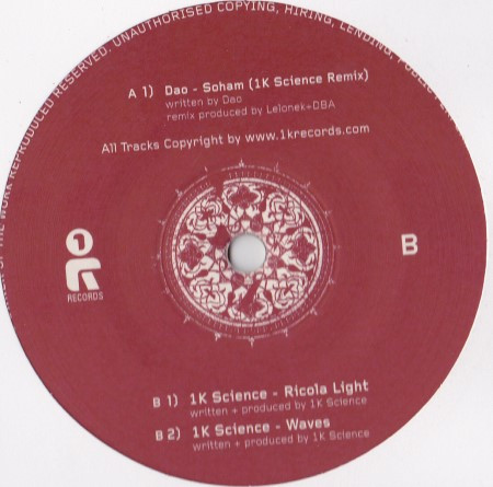 Various - Reflections Vol 2 | 1 K Records (One K 002) - 3 Various - Reflections Vol 2 | 1 K Records (One K 002) - 3