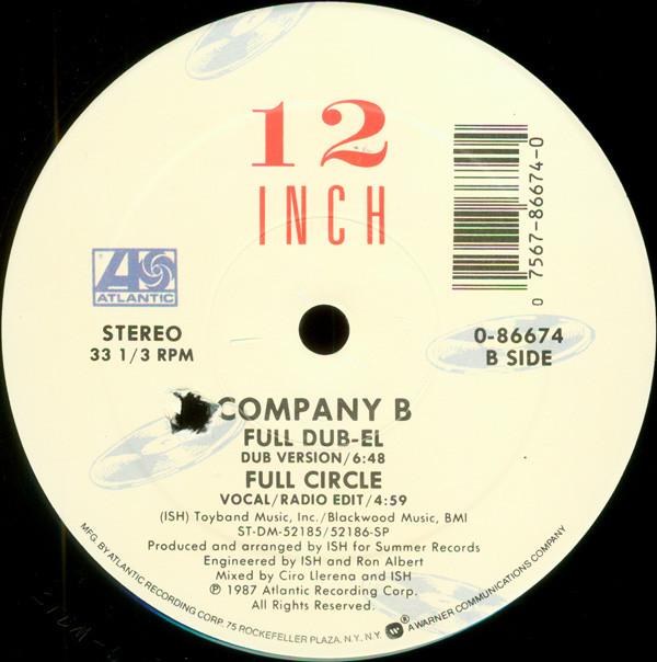 Company B - Full Circle | Atlantic (0-86674) - 4