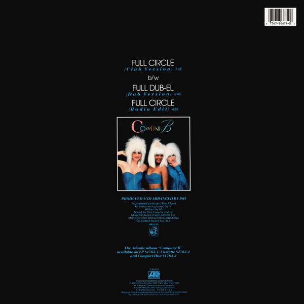 Company B - Full Circle | Atlantic (0-86674) - 2