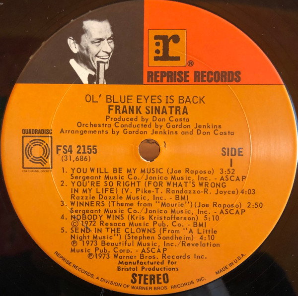 Ol' Blue Eyes Is Back