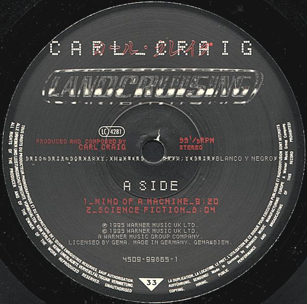 Carl Craig - Landcruising | Blanco Y Negro (4509-99865-1) - 3