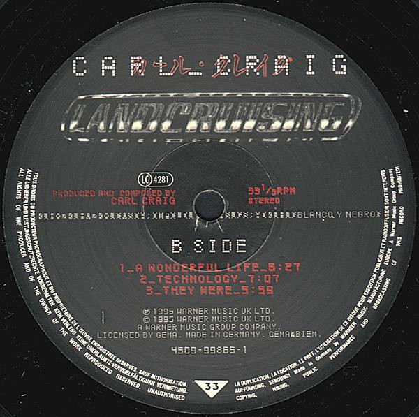 Carl Craig - Landcruising | Blanco Y Negro (4509-99865-1) - 4