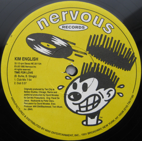 Kim English - Time For Love | Nervous Records (NE 20115) - main Kim English - Time For Love | Nervous Records (NE 20115) - main