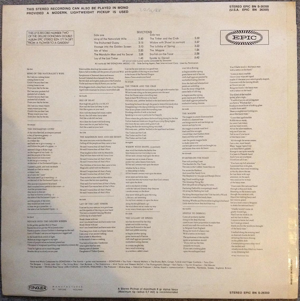 Donovan - For Little Ones | Epic (BN S-26350) - 2 Donovan - For Little Ones | Epic (BN S-26350) - 2
