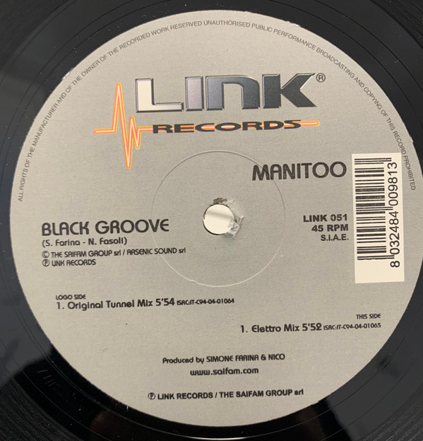 Manitoo - Black Groove | Link Records (LINK 051)