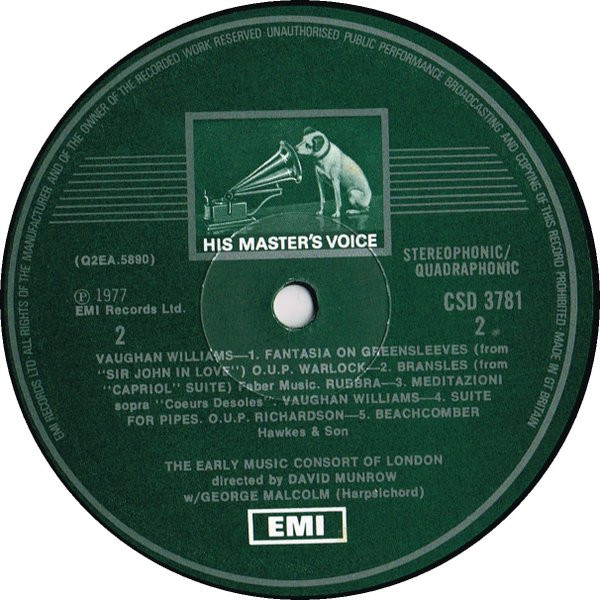 Greensleeves To A Ground