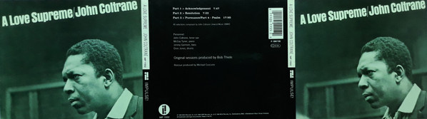 John Coltrane - A Love Supreme CD | Impulse! (IMP 11552) - 4