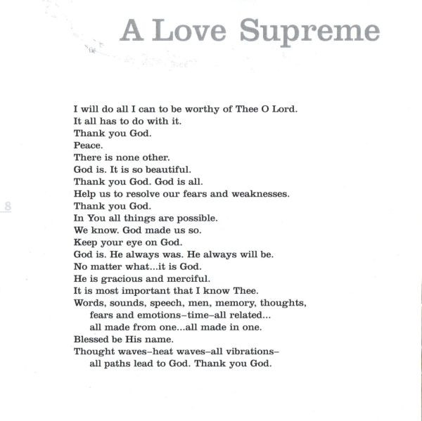 John Coltrane - A Love Supreme CD | Impulse! (IMP 11552) - 19
