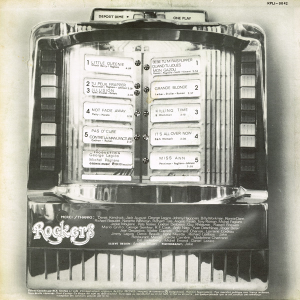 Les Rockers - Rockers | RCA Victor (KPL1-0042) - 2 Les Rockers - Rockers | RCA Victor (KPL1-0042) - 2