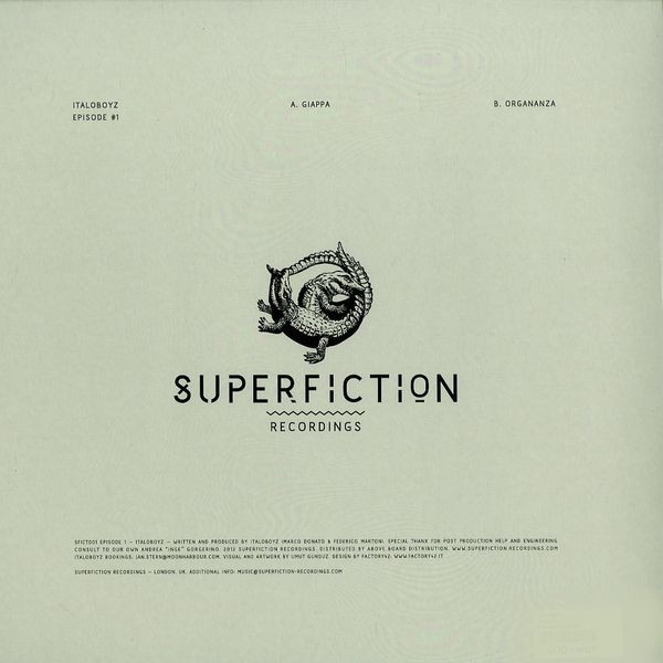 Italoboyz - Episode #1 | Superfiction Recordings (SFICT001) - 2 Italoboyz - Episode #1 | Superfiction Recordings (SFICT001) - 2