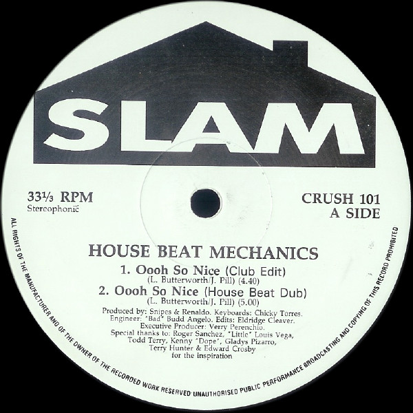 House Beat Mechanics - Oooh So Nice | Slam (CRUSH 101)