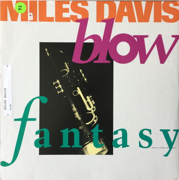 Miles Davis - Blow / Fantasy | Warner Bros. Records (0-40584) - main Miles Davis - Blow / Fantasy | Warner Bros. Records (0-40584) - main
