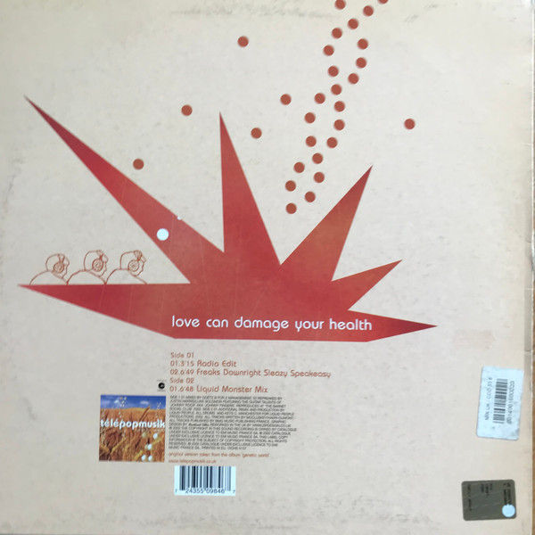 Télépopmusik - Love Can Damage Your Health | Chrysalis (12CHS 5137) - 2