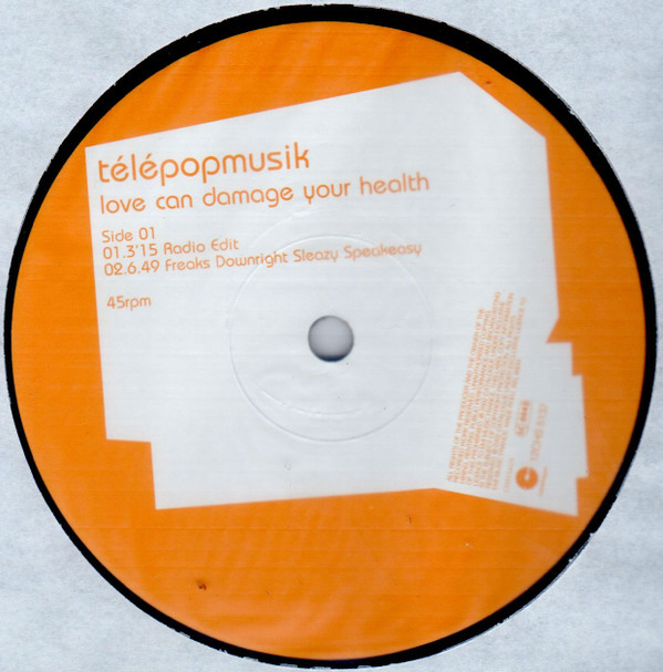 Télépopmusik - Love Can Damage Your Health | Chrysalis (12CHS 5137) - 3