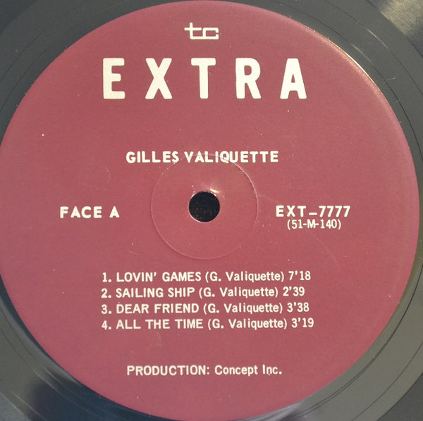 Gilles Valiquette - And Now Valiquette | Extra (EXT-7777) - 3