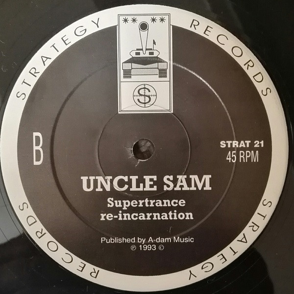 Uncle Sam - Supertrance | Strategy Records (STRAT 21) - 2