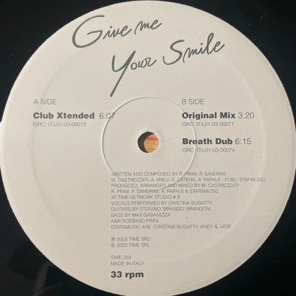Stars Music - Give Me Your Smile | TIME (Time 358) - 4 Stars Music - Give Me Your Smile | TIME (Time 358) - 4