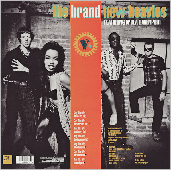 The Brand New Heavies Featuring N'Dea Davenport - Stay This Way | Delicious Vinyl (422-866 187-1) - 2 The Brand New Heavies Featuring N'Dea Davenport - Stay This Way | Delicious Vinyl (422-866 187-1) - 2