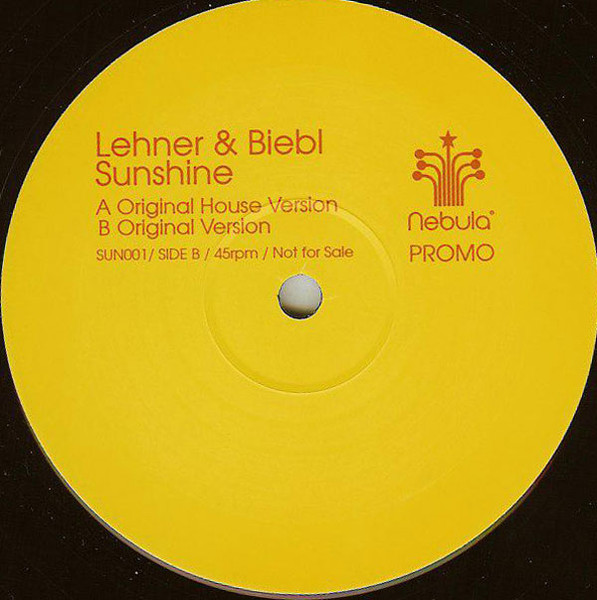 Lehner & Biebl - Sunshine | Nebula (SUN001) - main