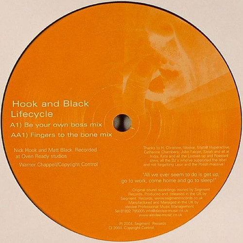 Hook And Black - Lifecycle | Segment Records (Segment004) - 2 Hook And Black - Lifecycle | Segment Records (Segment004) - 2
