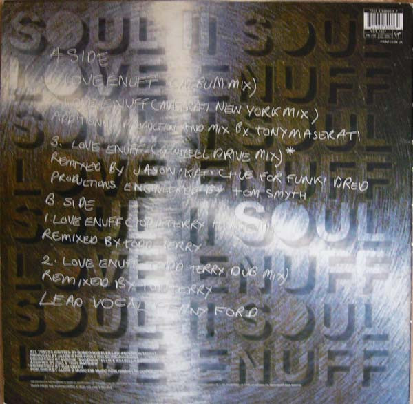 Soul II Soul - Love Enuff | Virgin (VST 1527) - 2 Soul II Soul - Love Enuff | Virgin (VST 1527) - 2