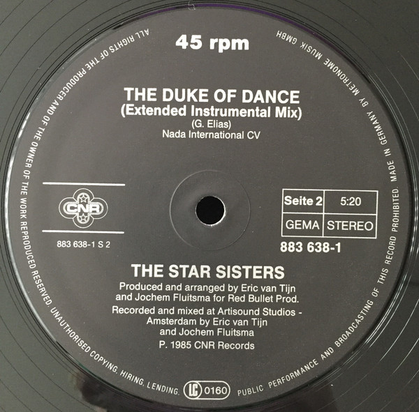 The Star Sisters - The Duke Of Dance | CNR (883 638-1) - 3