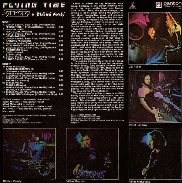 Synkopy & Oldřich Veselý - Flying Time | Panton (8113 0543) - 2