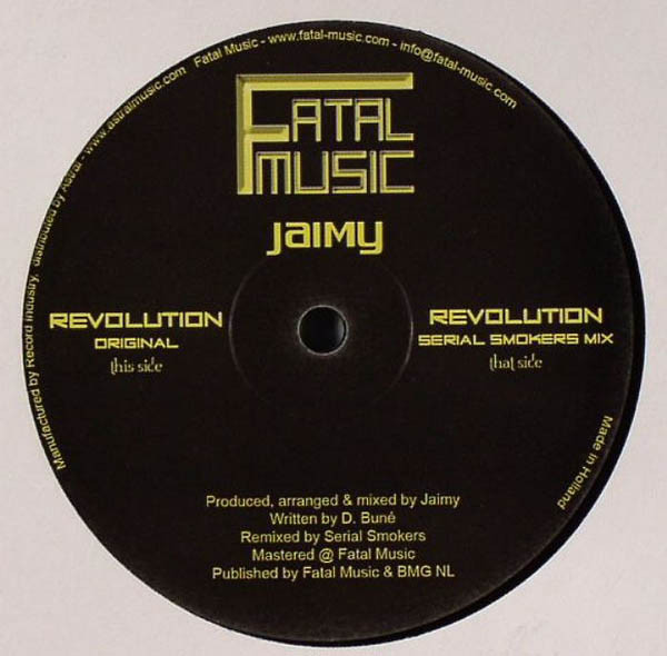 Jaimy - Revolution | Fatal Music (FM003) - main Jaimy - Revolution | Fatal Music (FM003) - main