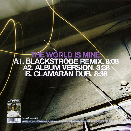 David Guetta - The World Is Mine | Virgin (DINST 271) - 2 David Guetta - The World Is Mine | Virgin (DINST 271) - 2