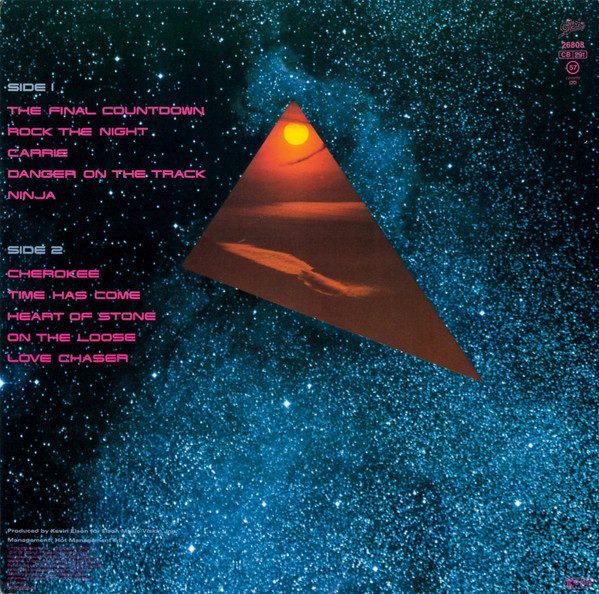 Europe - The Final Countdown | Epic (EPC 26808) - 2