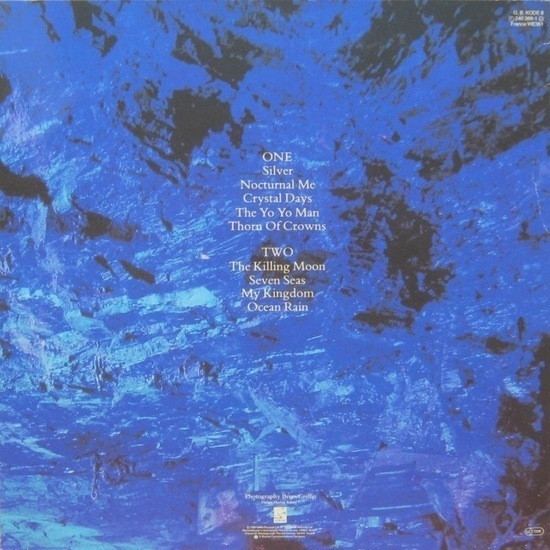 Echo & The Bunnymen - Ocean Rain | Korova (KODE 8) - 2