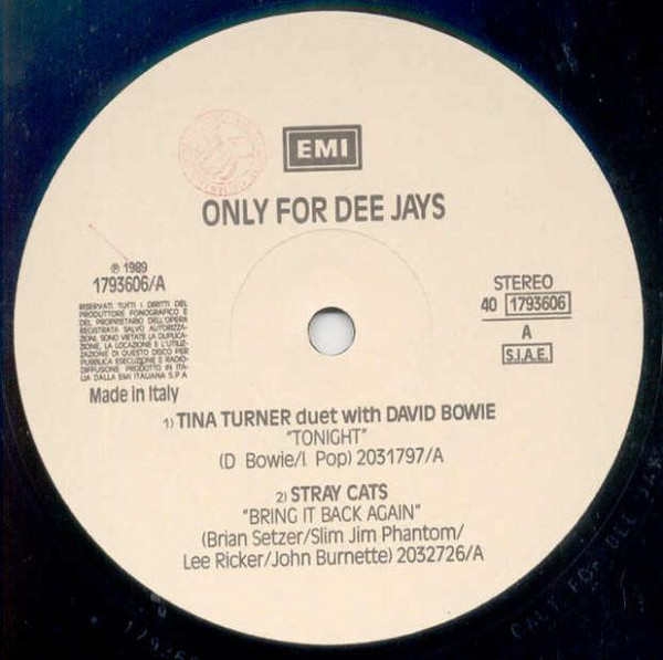 Various - Only For Dee Jays | EMI (40 1793606) - 3
