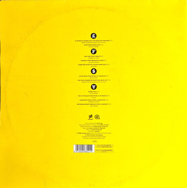 Etienne De Crécy - Super Discount | Different (DIF 002 DLP) - 2
