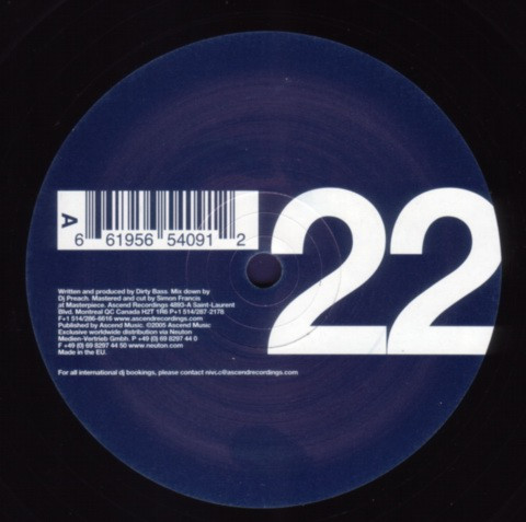 DJ Preach Presents Dirty Bass - Joujouka EP | Ascend Recordings (ASC022) - 2