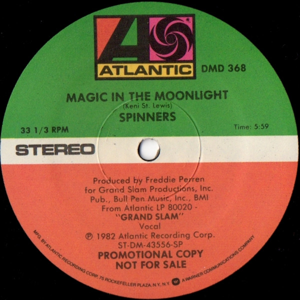Spinners - Magic In The Moonlight | Atlantic (DMD 368)