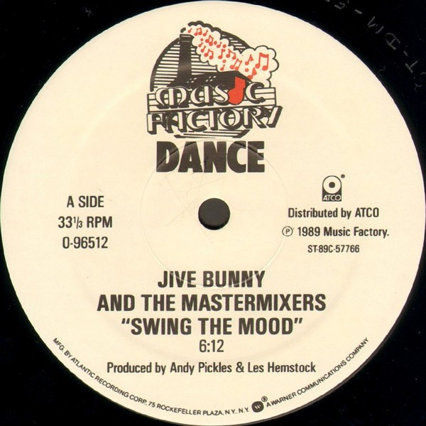 Jive Bunny And The Mastermixers - Swing The Mood | ATCO Records (0-96512) - 3