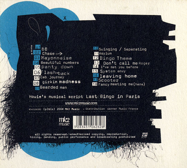 Howie B. - Last Bingo In Paris | MK2 Music (8345106282) - 2