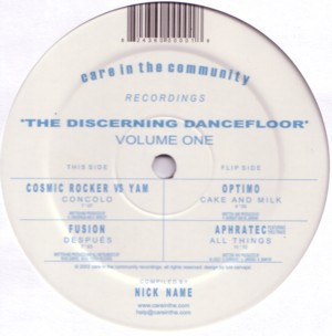 Various - The Discerning Dancefloor (Volume One) | Care In The Community Recordings (CARE 001) - main