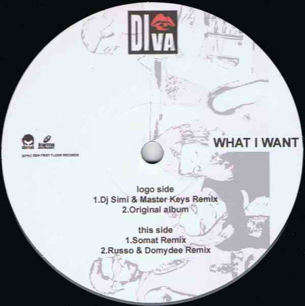 Diva - What I Want | First Floor Records (FRS001) - main