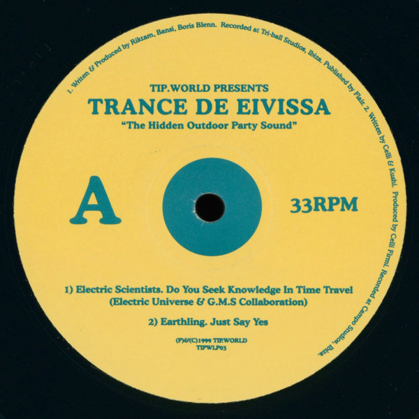 Various - Trance De Eivissa (2LP) [Vinyl] | TIP.World (TIPWLP03) - 3