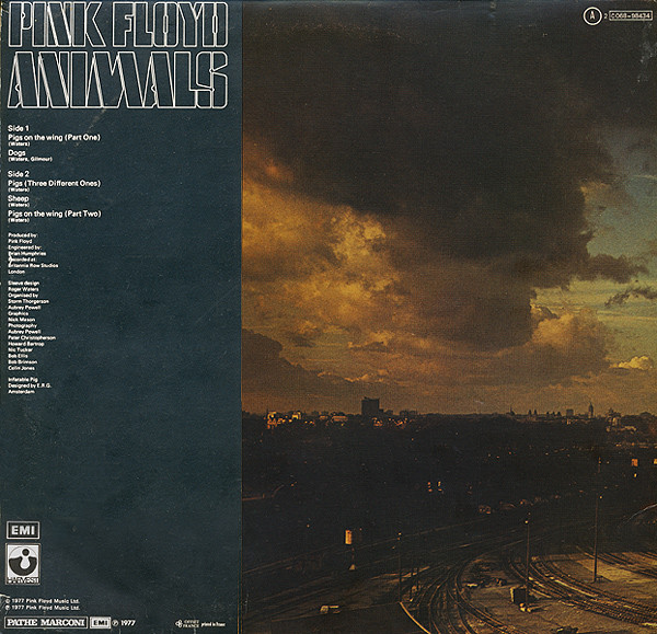 Pink Floyd - Animals | Harvest (2C 068-98434) - 3