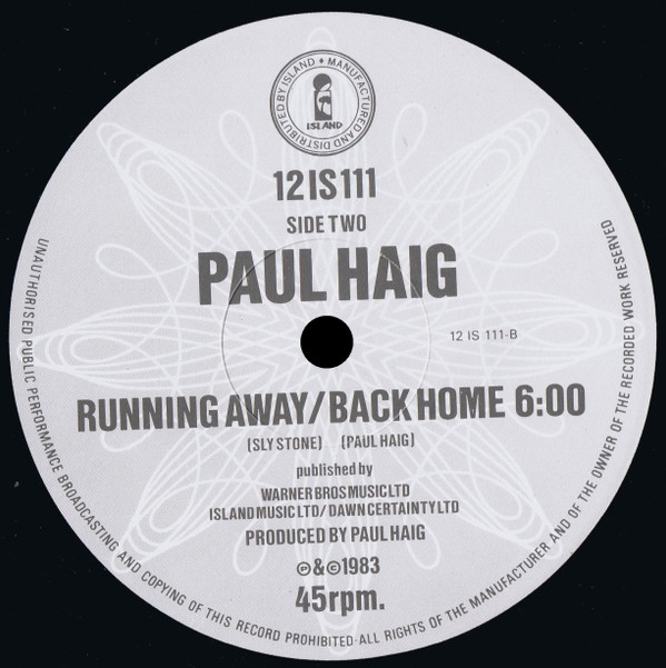 Paul Haig - Heaven Sent | Les Disques Du Crépuscule (12IS111) - 4
