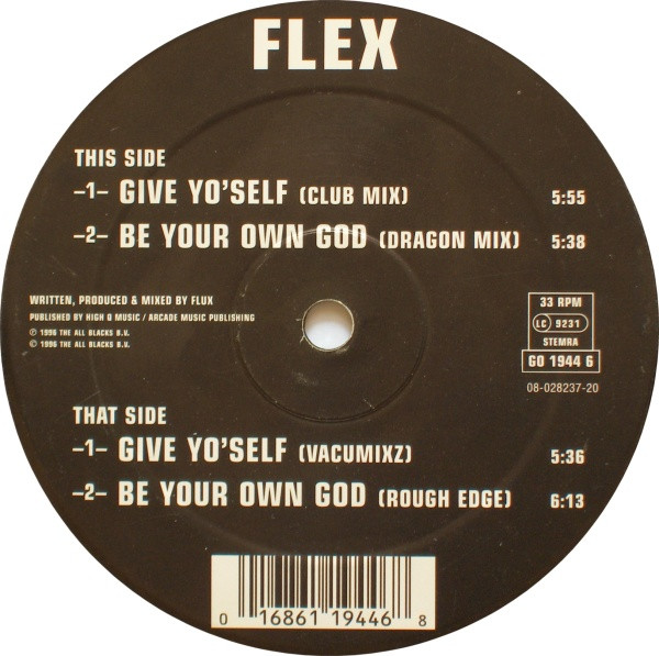 Flex - Give Yo'Self | Go Bang! Records (GO 1944 6)