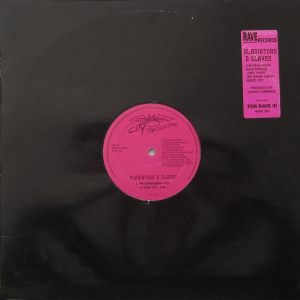 Gladiators & Slaves - Speed City | Rave Records (RAVE 5TH) - main Gladiators & Slaves - Speed City | Rave Records (RAVE 5TH) - main